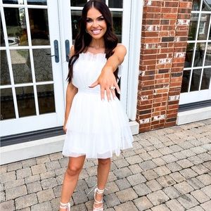 Blue Blush Tulle Dress